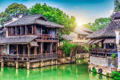 Wuzhen - Wasserstraßen in der Altstadt &ndash; &copy; 昊 周 - stock.adobe.com