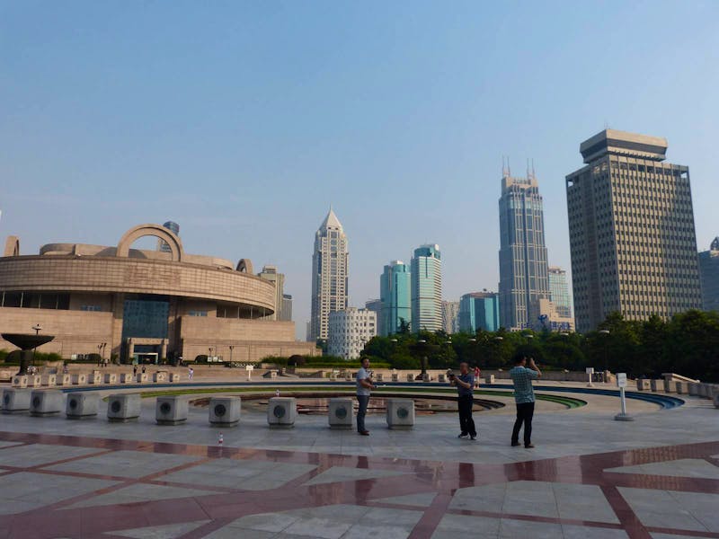 Shanghai - Volksplatz mit Stadtmuseum - ©Maria Michel (Eberhardt TRAVEL)