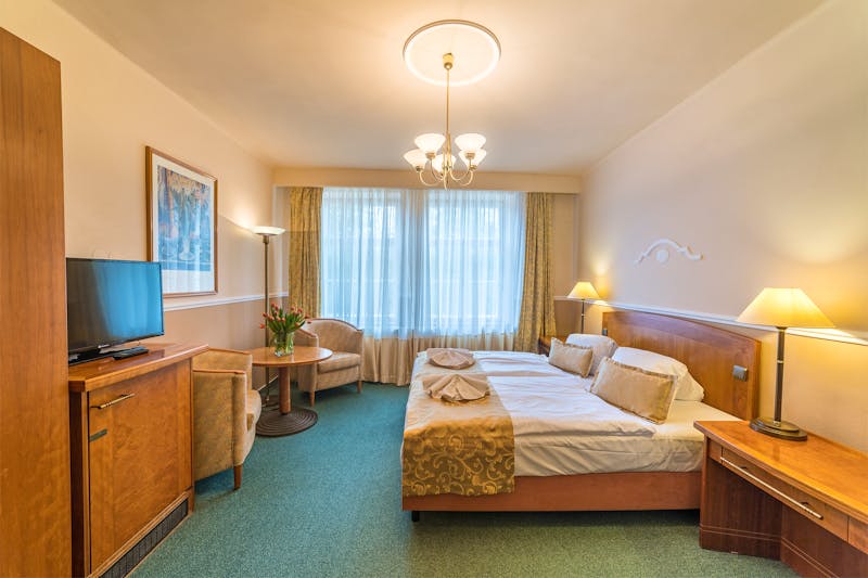 Kulturhotel Dr. Adler in Franzensbad - Zimmer Standard – ©foto PM - Kulturhotel Dr. Adler