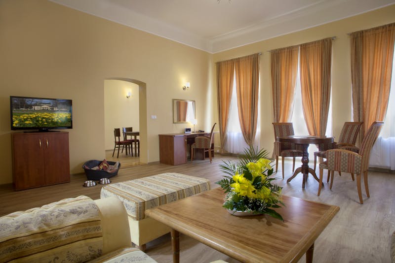 Kulturhotel Dr. Adler in Franzensbad - Familien-Apartment – ©Barbora Kulová - Kulturhotel Dr. Adler