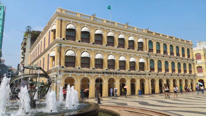 Macau - Altstadt mit Bauwerken im Kolonialstil - ©Nadine Schulz