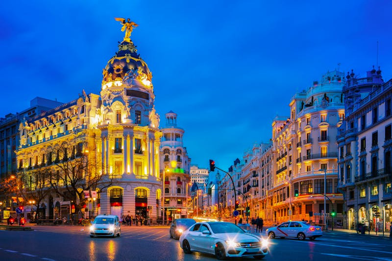 Gran Via in Madrid - ©anekoho - stock.adobe.com