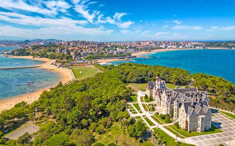 Magdalena Palast in Santander  - ©danylamote - stock.adobe.com