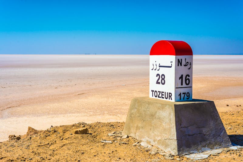 unterwegs zum Chott el Djerid - Salzsee in Tunesien - ©Anibal Trejo - stock.adobe.com