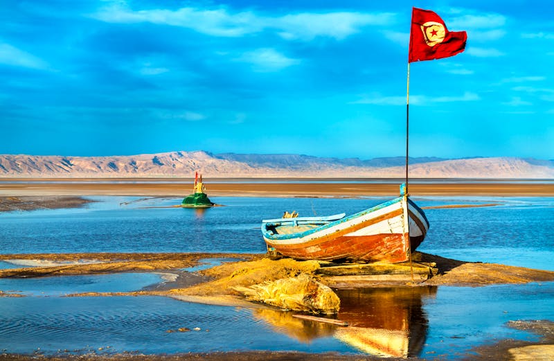 Chott el Djerid - Salzsee in Tunesien - ©Leonid Andronov - stock.adobe.com