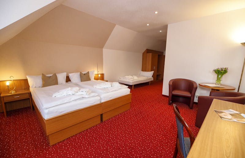 Kurhotel Pyramida in Franzensbad - Doppelzimmer – ©PETRA TOMANOVA - Kurhotel Pyramida