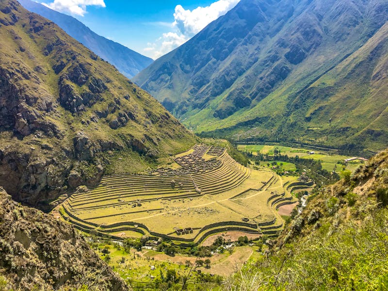 Ruinen von Llactapata am Inka-Trail - ©Jesse - stock.adobe.com