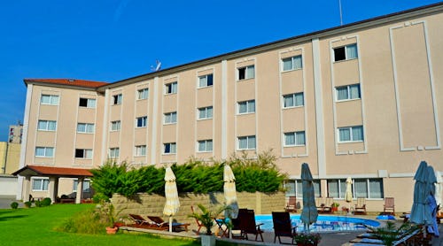 Hotel Aquastar Danube - Hotelgebäude – © © 2023 Hotel Aquastar Donau