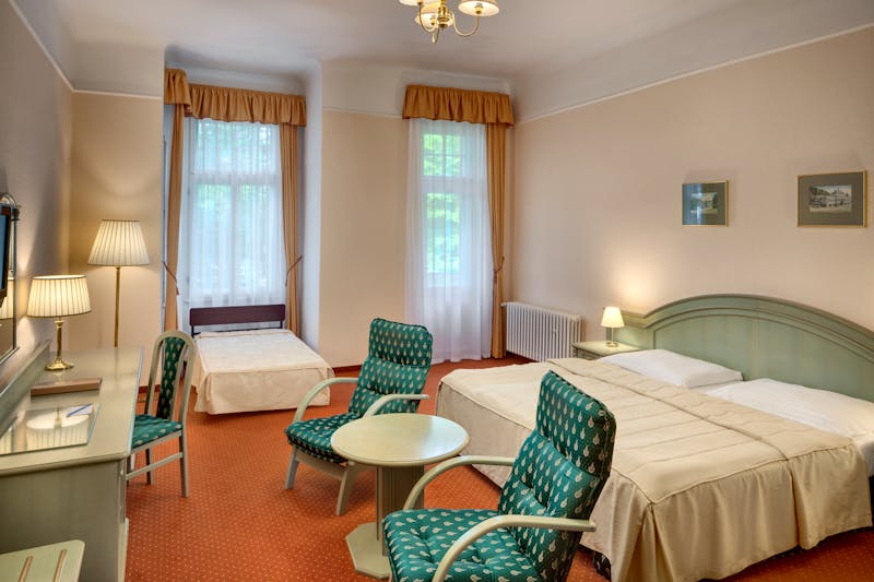 Ensana Health Spa Hotel Svoboda in Marienbad - Doppelzimmer – ©Jan Prerovsky - Ensana Health Spa Hotel Svoboda