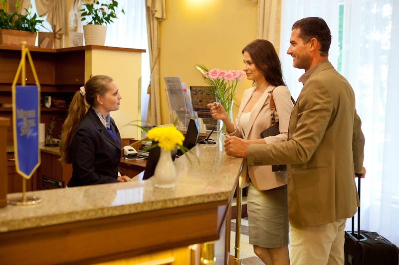 Ensana Health Spa Hotel Svoboda in Marienbad - Rezeption – ©FORNICA graphics - Ensana Health Spa Hotel Svoboda