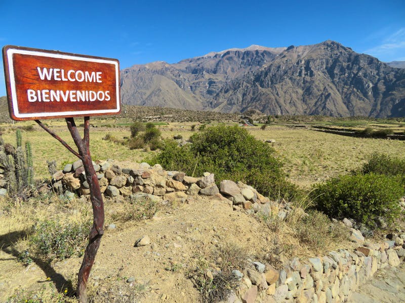 Wanderung im Colca-Tal - ©Rico Manns - Eberhardt TRAVEL