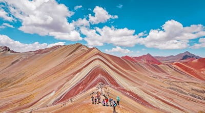 Vinicunca - der Regenbogenberg in Peru - ©Thomas Jastram - stock.adobe.com