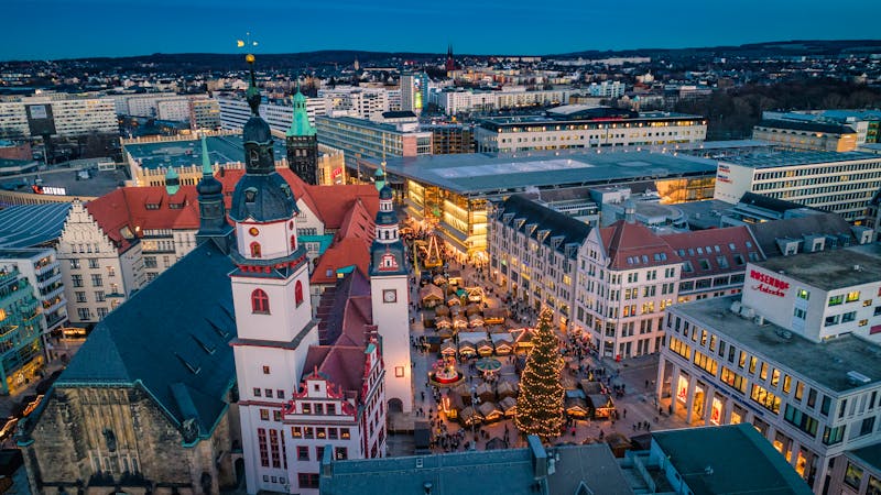 Chemnitzer Weihnachtsmarkt - ©Chemnitz von oben  - stock.adobe.com