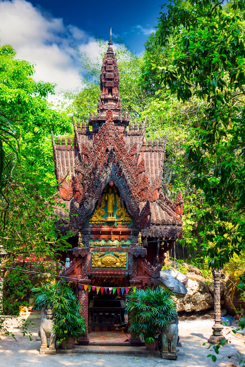  Berg Phnom Kulen bei Siem Reap - ein historischer buddhistischer Tempel - ©Вера Тихонова - stock.adobe.com