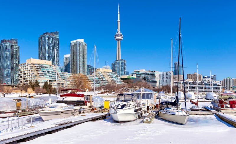 Waterfront im winterlichen Toronto - ©Peter Mintz - stock.adobe.com