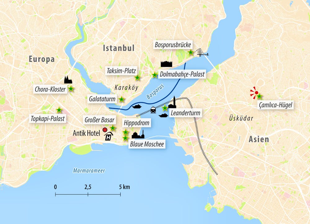 Reisekarte – © Eberhardt TRAVEL