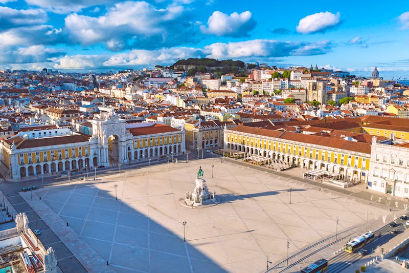 Handelsplatz Praca do Comercio in Lissabon - ©Creative Cat Studio - stock.adobe.com