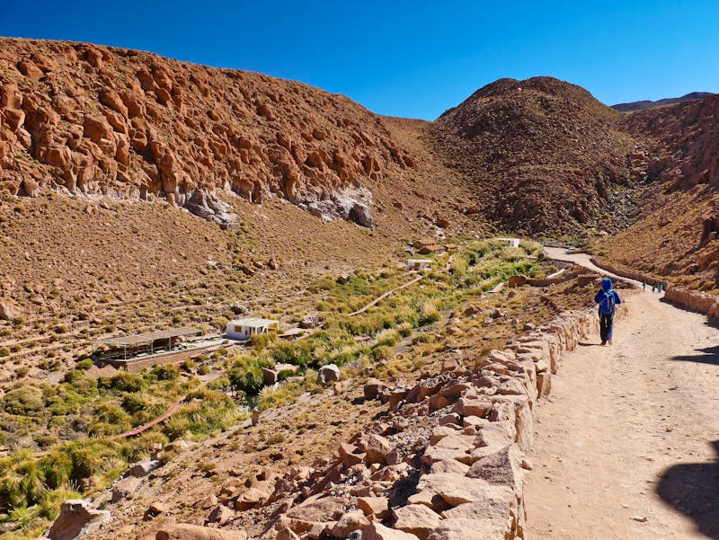 Canyon der Puritama Hot Springs in der Atacama-Wüste - ©alexzappa - stock.adobe.com