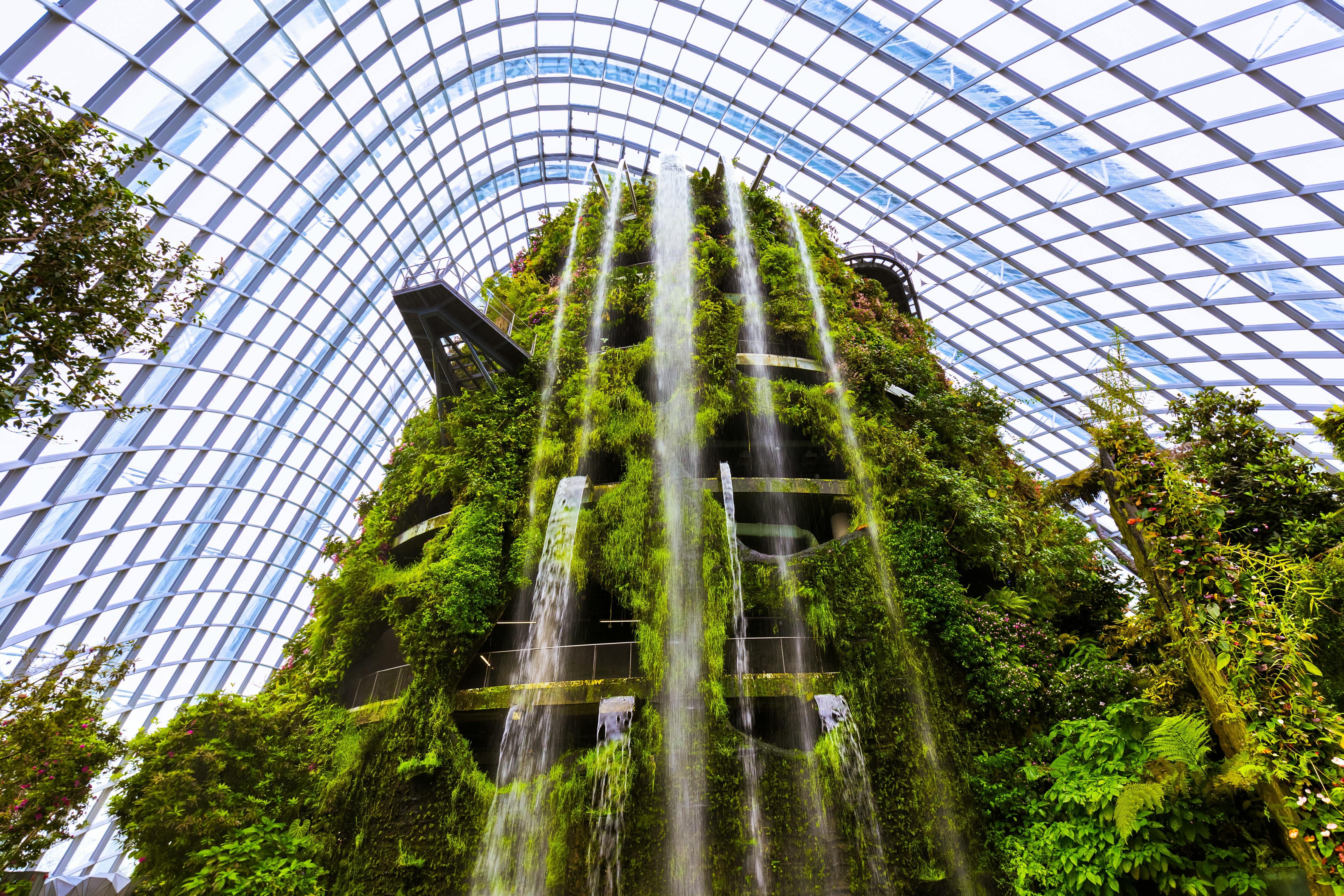 Singapur - Cloud Forest Dome in den Gardens by the Bay - &copy;Nikolai Sorokin - stock.adobe.com