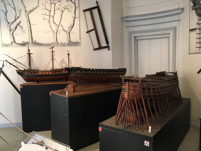 Schiffsmodelle im Marinemuseum von Rochefort - ©Dr. Michael Krause - Eberhardt TRAVEL