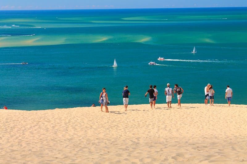 Dune du Pilat an der französischen Atlantikküste - die höchste Wanderdüne Europas - ©Barbara C - stock.adobe.com