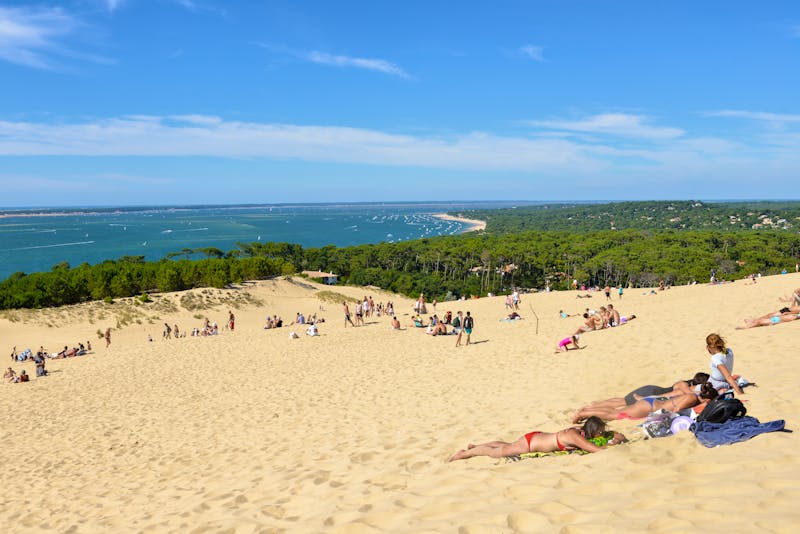 Dune du Pilat an der französischen Atlantikküste - die höchste Wanderdüne Europas - ©JAG IMAGES - stock.adobe.com