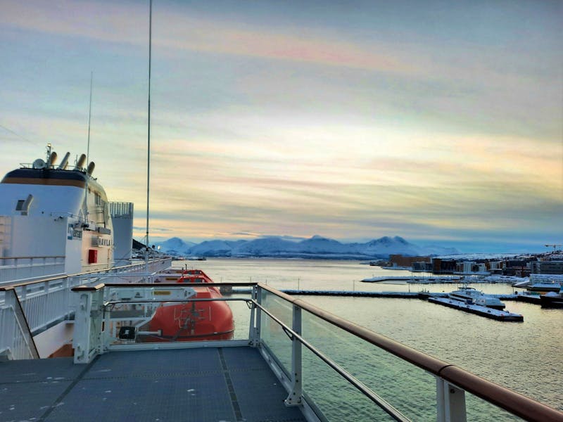 Schifffahrt auf einem Teil der Hurtigruten von Finnsnes nach Tromsö - ©Annett Müller (Eberhardt TRAVEL)