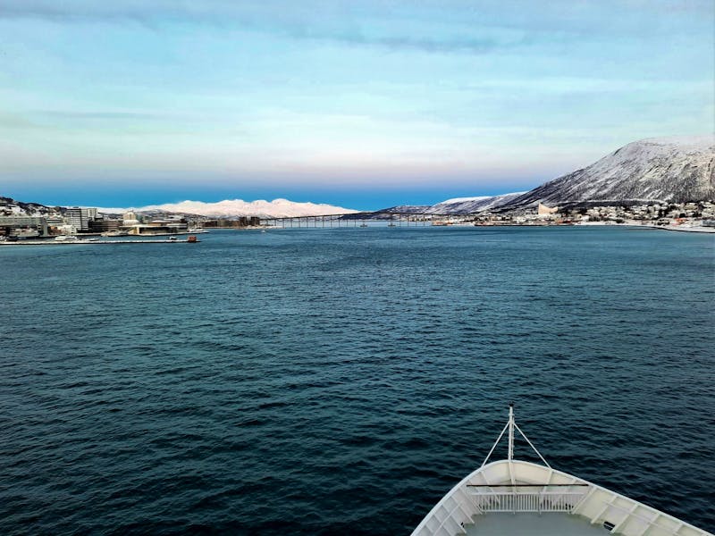 Schifffahrt auf einem Teil der Hurtigruten von Finnsnes nach Tromsö - ©Annett Müller (Eberhardt TRAVEL)