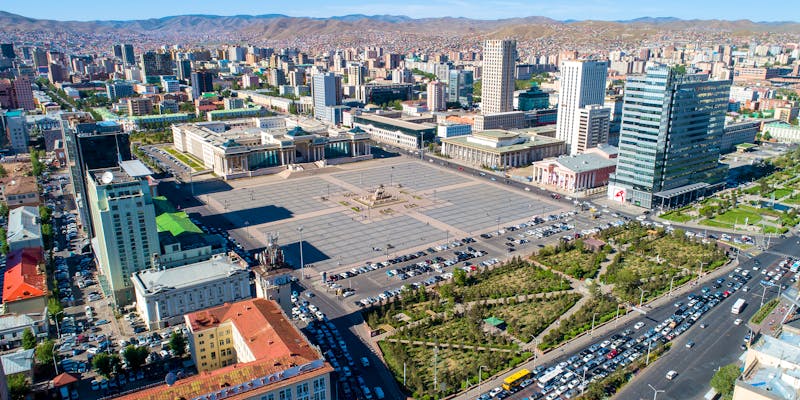 Ulan Bator - Blick auf das Stadtzentrum - ©agnormark - stock.adobe.com