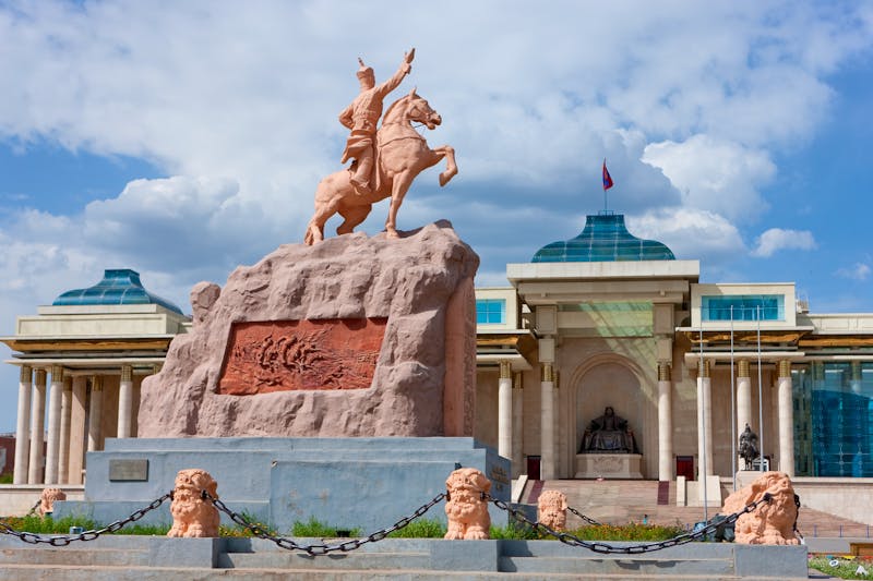 Ulan Bator - Sukhbaatar-Denkmal - ©Daisuke Ito - stock.adobe.com