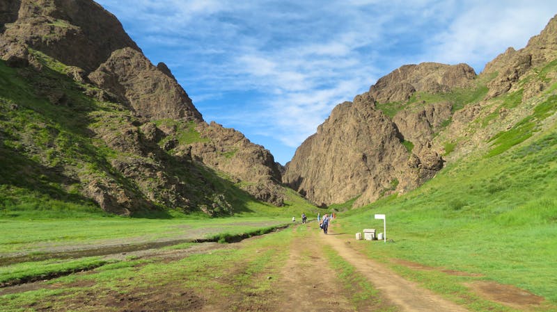 Jolin Am (Geierschlucht) in der Wüste Gobi - ©Rico Manns (Eberhardt TRAVEL)