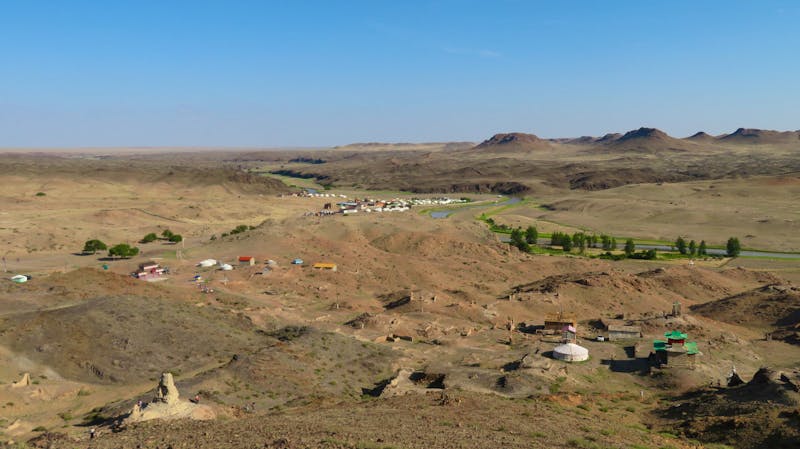 Kloster Ongi in der Wüste Gobi - ©Rico Manns (Eberhardt TRAVEL)
