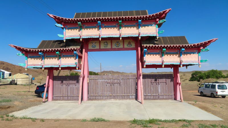 Kloster Ongi in der Wüste Gobi - ©Rico Manns (Eberhardt TRAVEL)