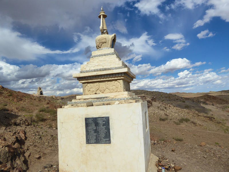 Kloster Ongi in der Wüste Gobi - ©Sabine Letzybyll (Eberhardt TRAVEL)