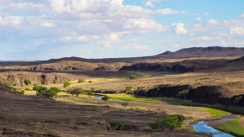 Ongi Fluss in der Wüste Gobi - ©Rachel - stock.adobe.com