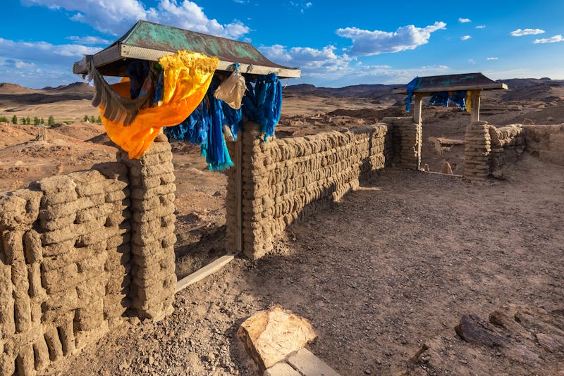 Ongi-Kloster in der Wüste Gobi - ©dsaprin - stock.adobe.com