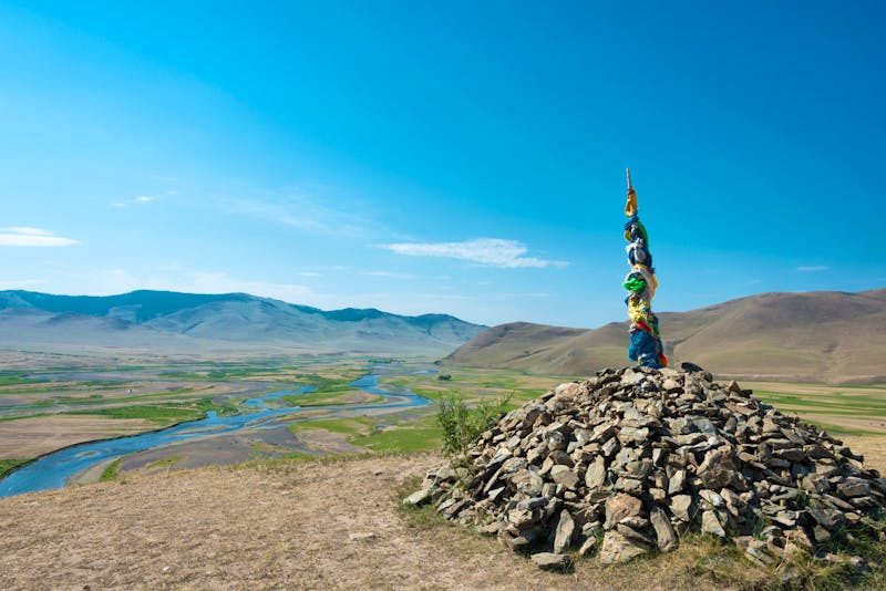 Orkhon-Fluss bei Karakorum in der Wüste Gobi - ©beibaoke - stock.adobe.com