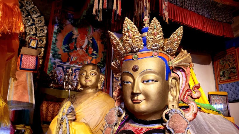 Karakorum in der Wüste Gobi - in einem buddhistischen Tempel - ©Martina Wegener (Eberhardt TRAVEL)
