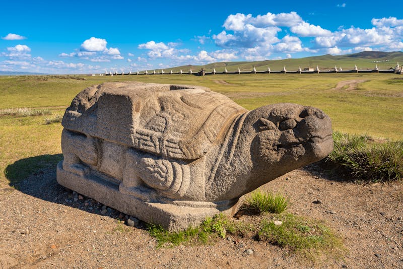 Kloster Erdene Dsuu in Karakorum in der Wüste Gobi - ©dsaprin - stock.adobe.com