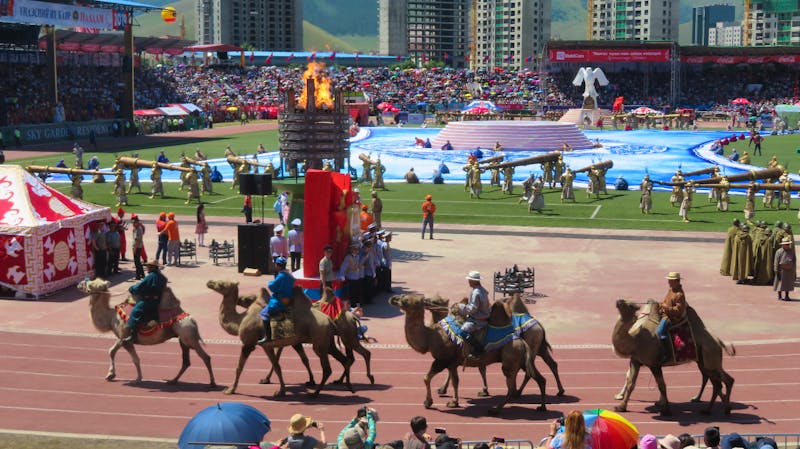 Naadam-Fest in Ulan Bator - ©Rico Manns (Eberhardt TRAVEL)