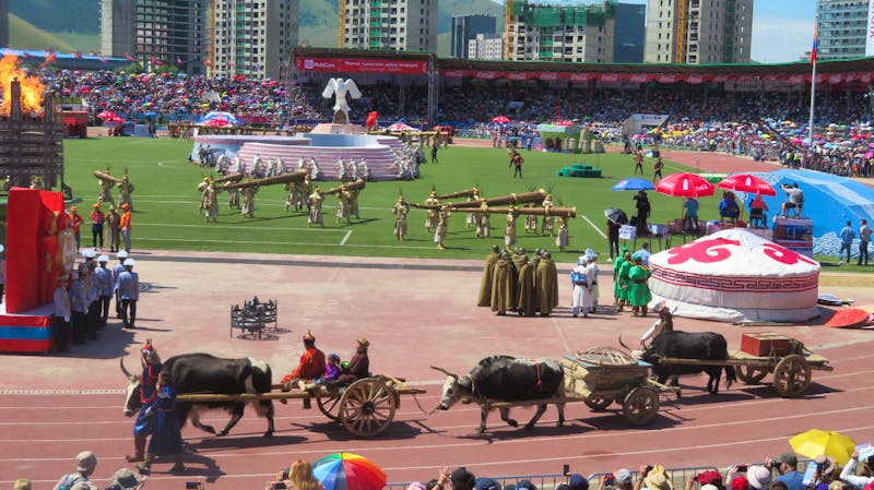 Naadam-Fest in Ulan Bator - ©Rico Manns (Eberhardt TRAVEL)