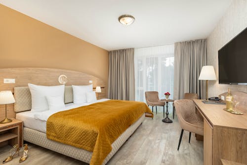 Zimmerbeispiel Doppelzimmer Comfort im JUVENA WELLNESS & SPA - Hotel**** &ndash; &copy; IdeaSpa