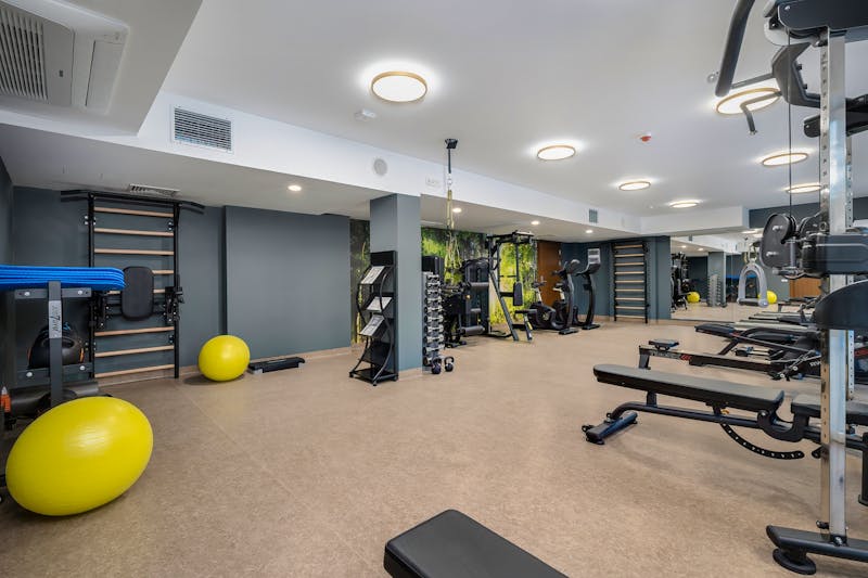 Fitnessraum im JUVENA WELLNESS & SPA - Hotel**** – ©IdeaSpa