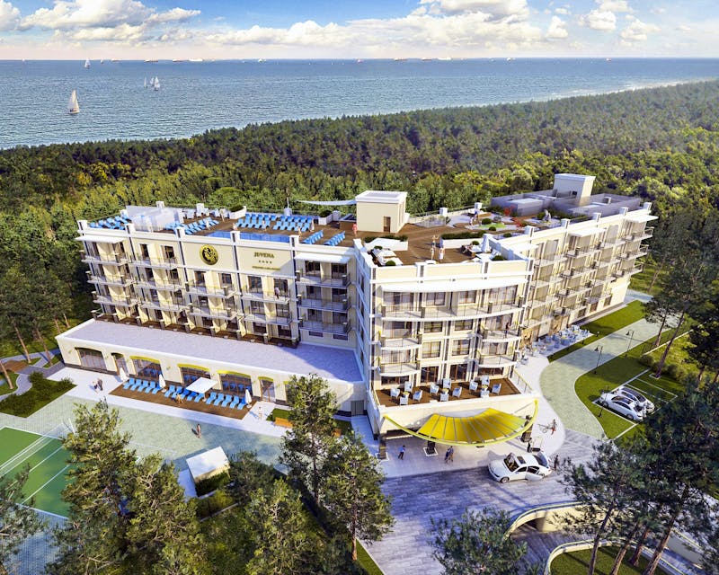 Vogelperspektive JUVENA WELLNESS & SPA - Hotel**** – ©IdeaSpa