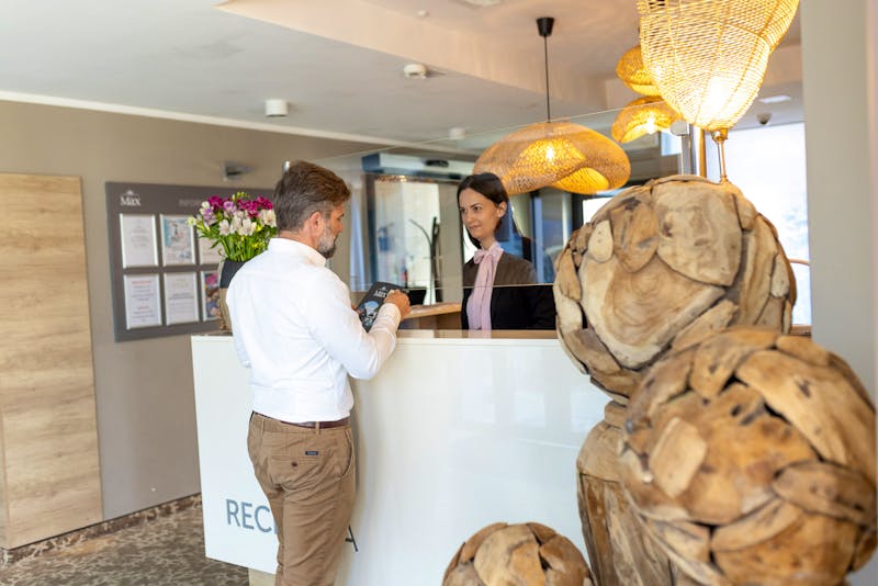 Rezeption Max Health Resort Spa – ©piosik4@wp.pl