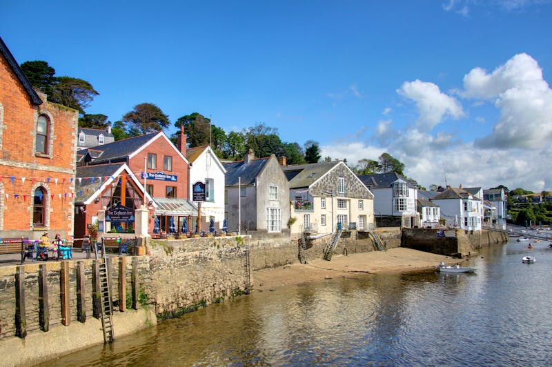 Fowey in Cornwall - Heimatort der Autorin Daphne Du Maurier - ©Lotharingia - stock.adobe.com
