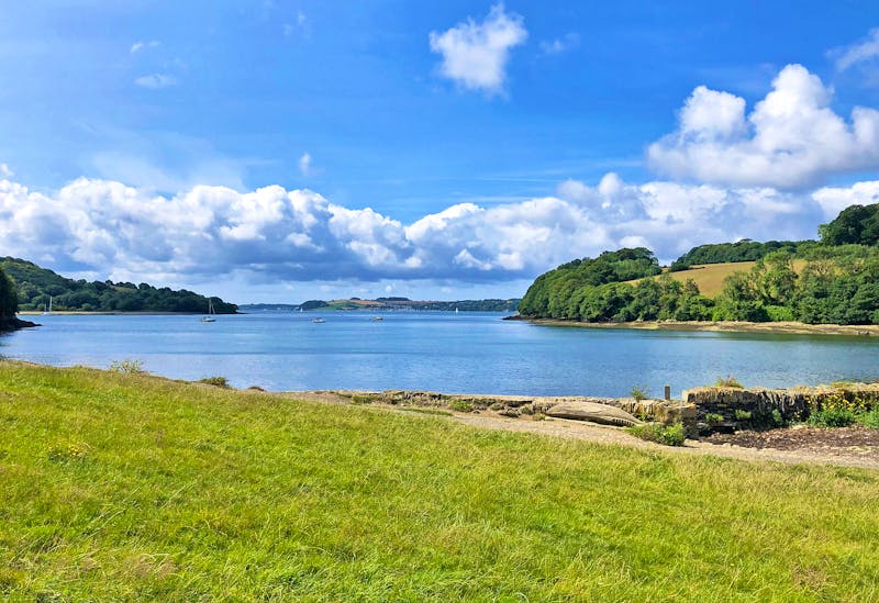 Blick vom Trelissick Garden zum River Fal - ©Sabine C. Seifert - Eberhardt TRAVEL