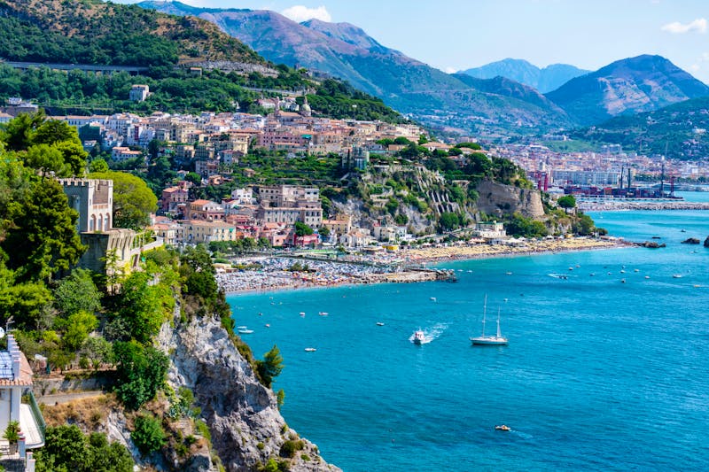 Vietri sul Mare - Panorama-Blick auf die Amalfiküste  - ©Stefano - stock.adobe.com