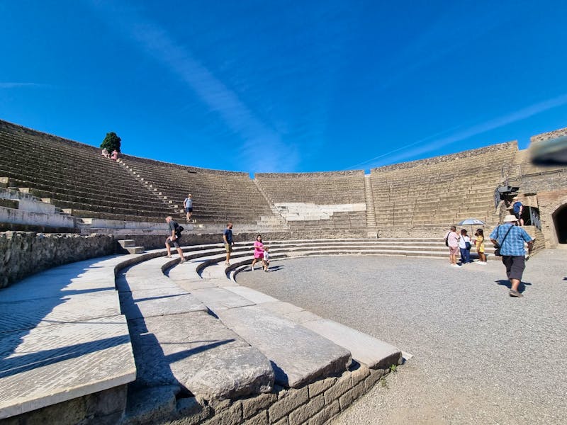 Pompeji - Samnitisches Theater - &copy;Katrin Deutschbein - Eberhardt TRAVEL