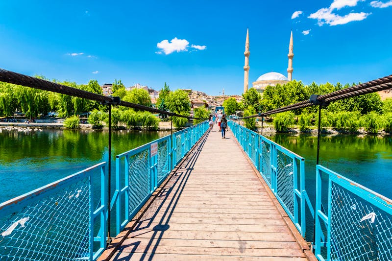 Brücke über den Fluss Kizilirmak River in Avanos  - ©nejdetduzen - stock.adobe.com